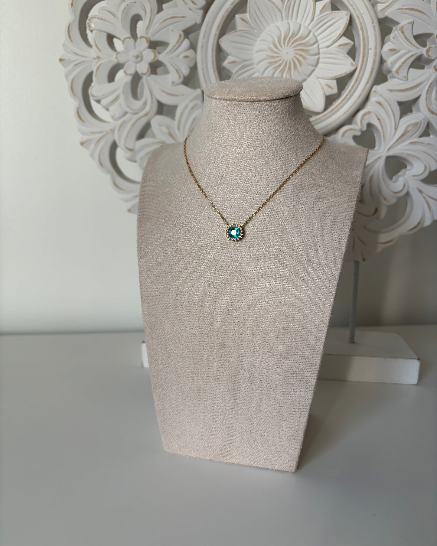 Collier CELESTIA bleu