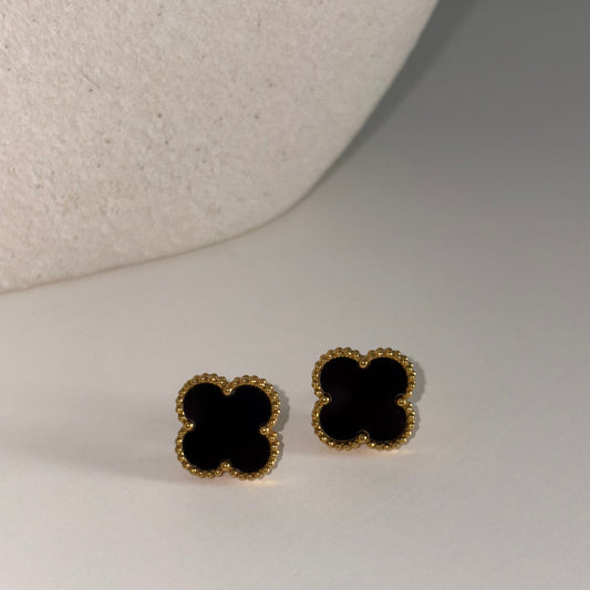 Boucles d'oreilles AMALIA noir