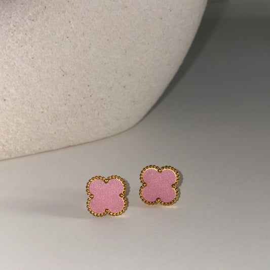 Boucles d'oreilles AMALIA rose