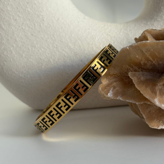 Bracelet jonc ELIF noir