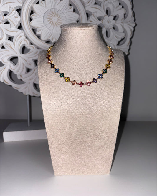 Collier AYLA multicolore