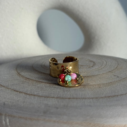 Bague ASTIA breloque ajustable