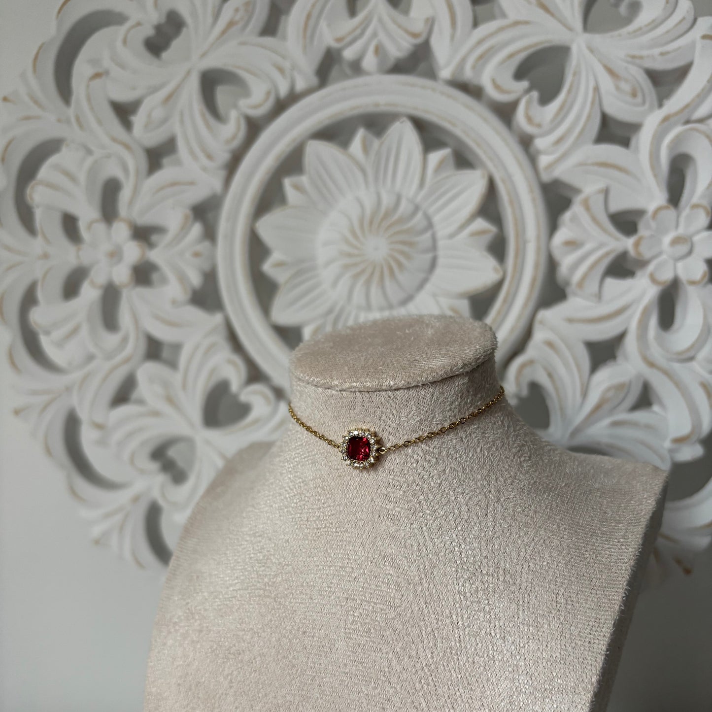 Bracelet CELESTIA rouge